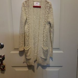 Girls Justice long Cardigan sz10